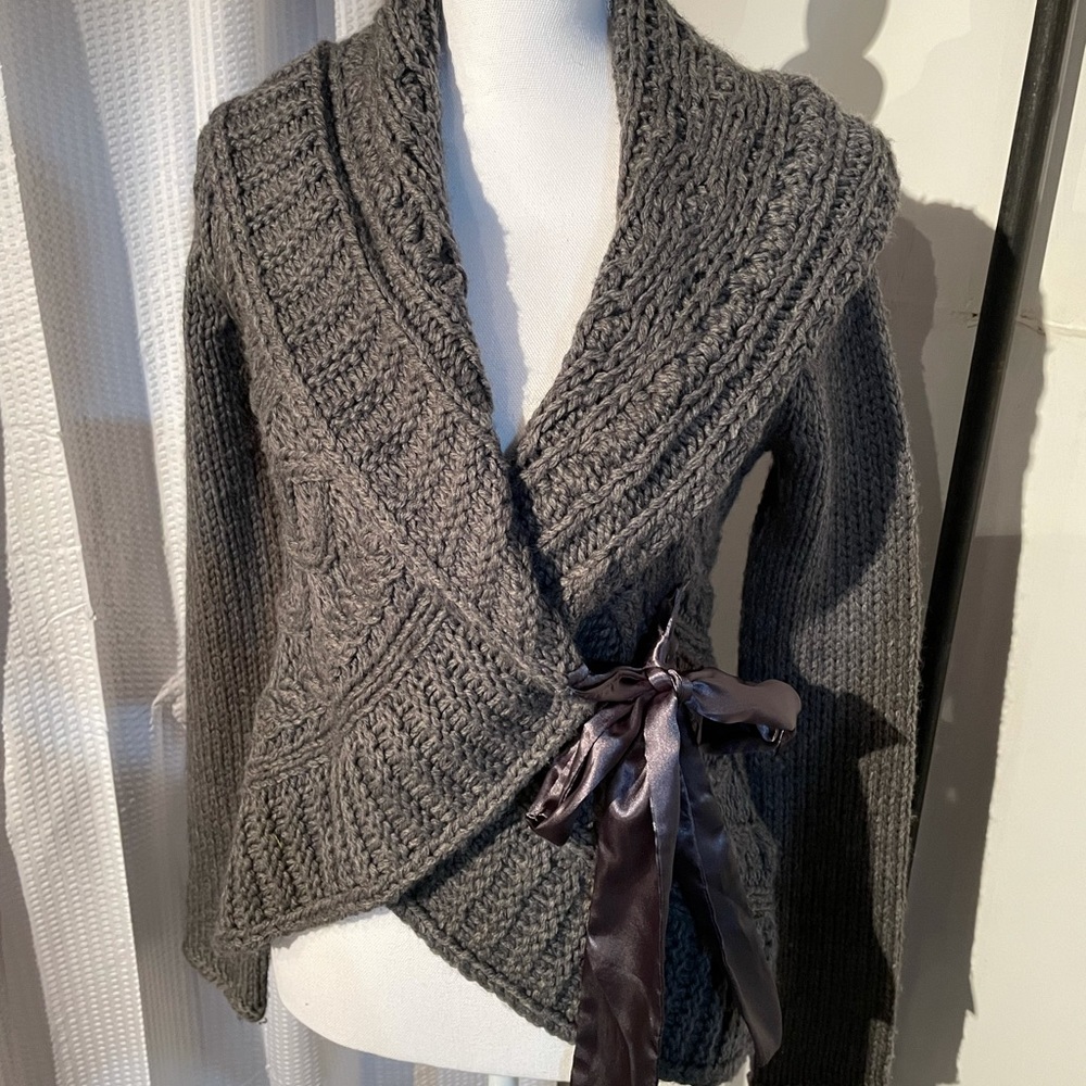 Chunky knit sweater